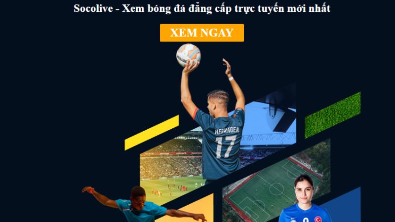 Người dùng truy cập Socolive và theo dõi trực tiếp bóng đá miễn phí